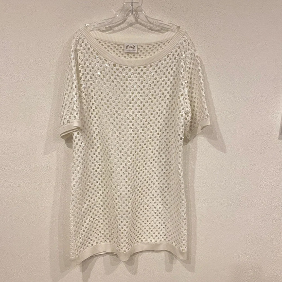 Maryan Mehlhorn Momentum Sequin Dress Size Large EUC - Picture 2 of 5